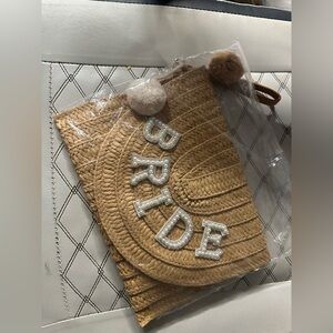 Bride Tan Clutch Bag